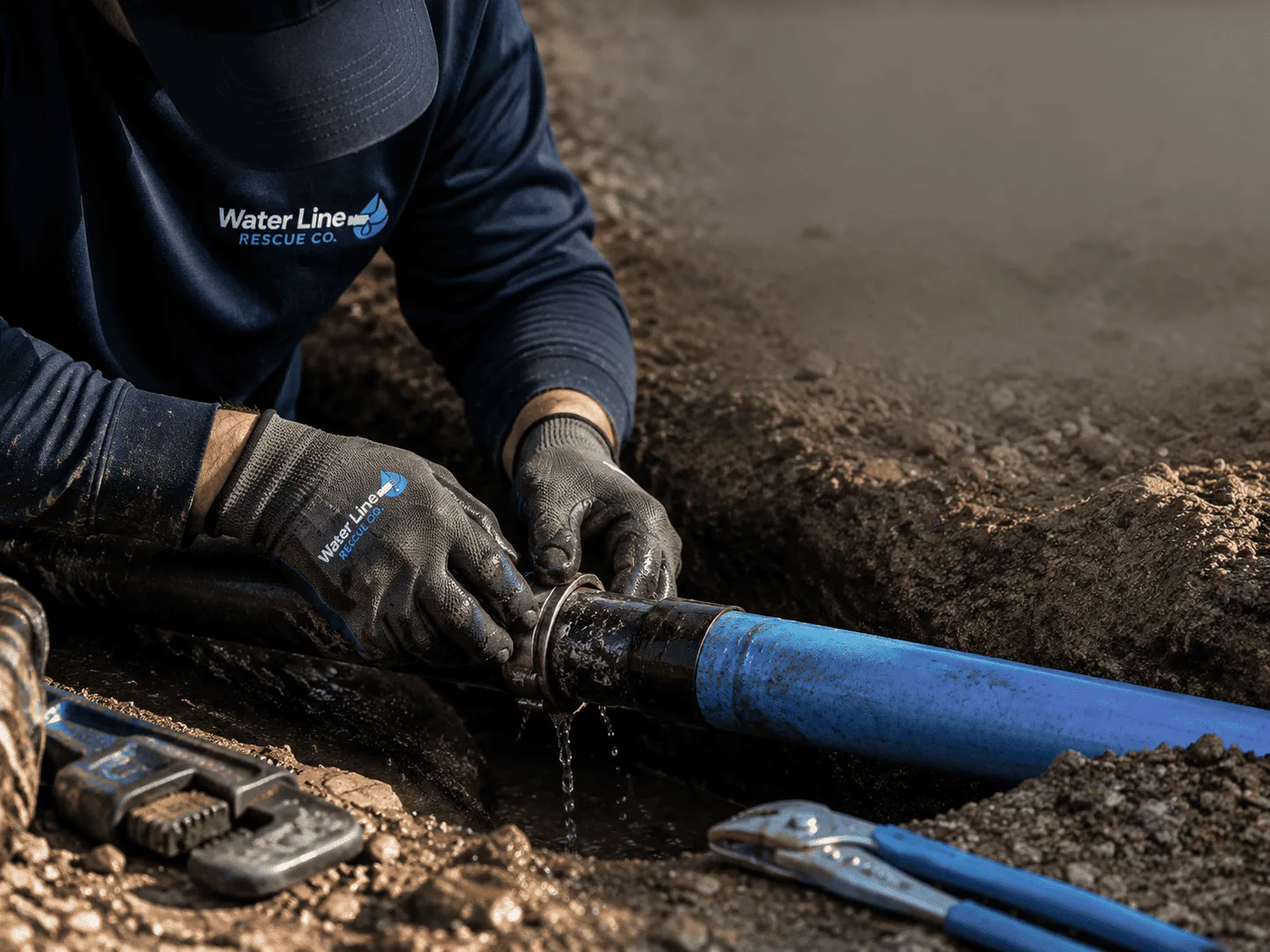 Why choose Water Line Repair in Rappahannock Academy, VA